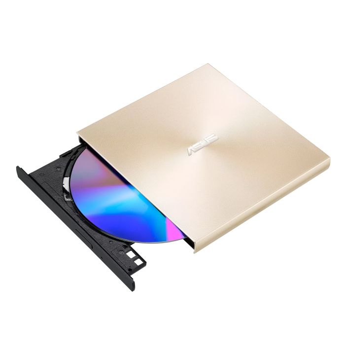 ASUS ODD portable SDRW-08U8M-U DVD+-R/RW burner M-DISC USB Type-C Slim GOLD Retail Box