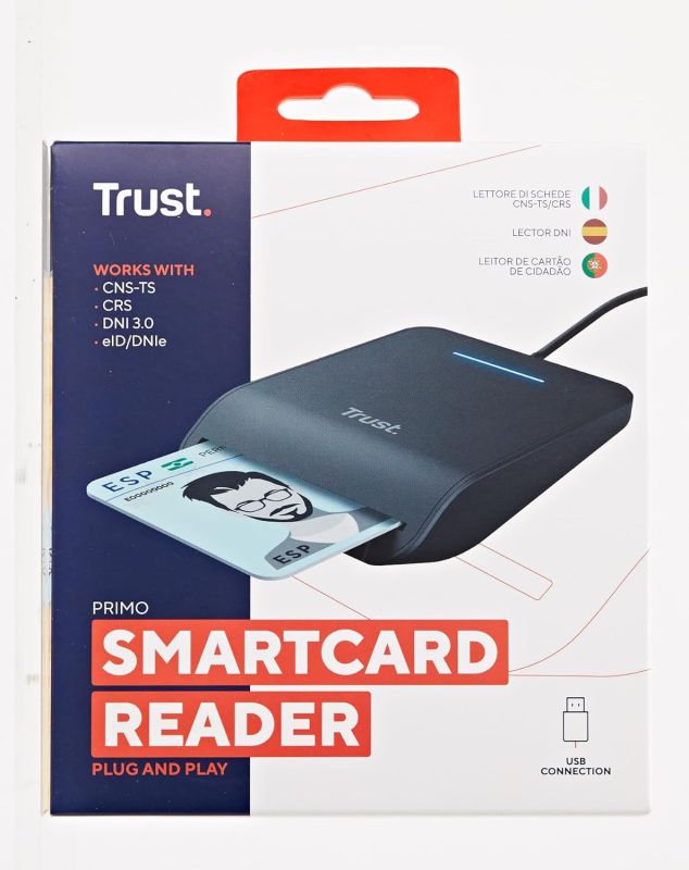 Смарт-кардридер Trust Primo