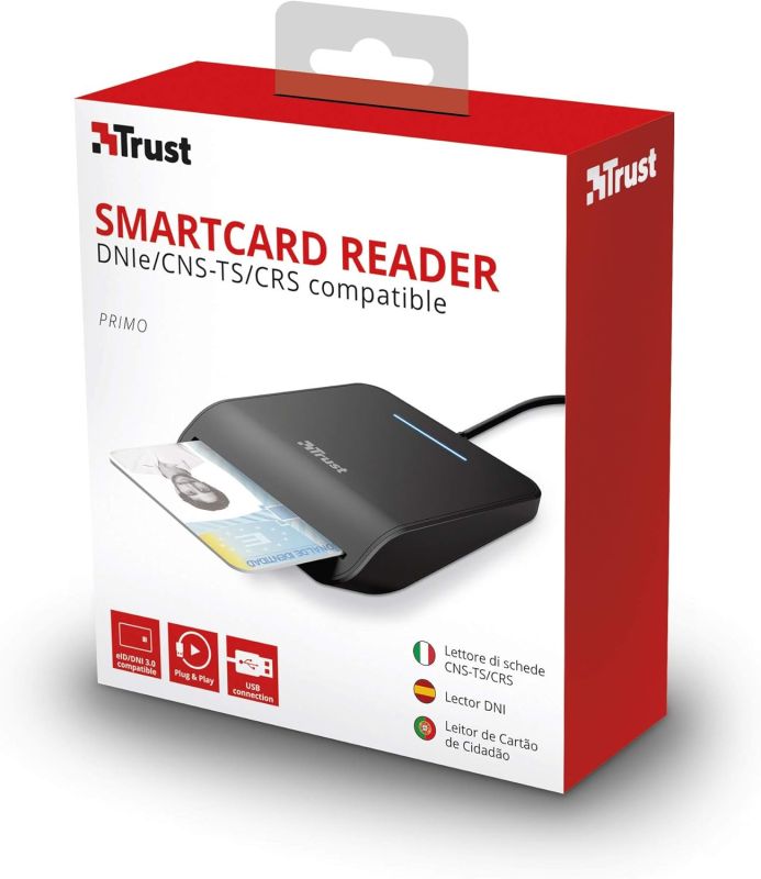 Смарт-кардридер Trust Primo
