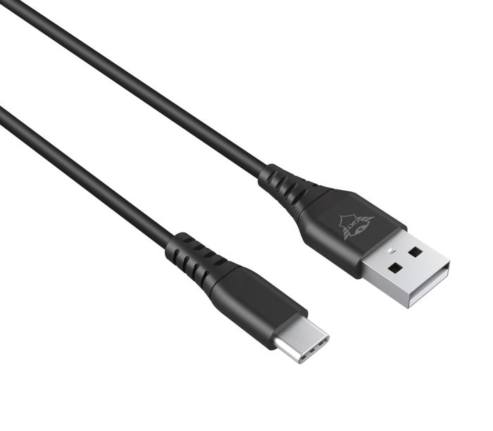 Кабель USB-A > USB-C заряджання/синхронізації Trust GXT 226 FOR PS5 3м, Type-C, чорний
