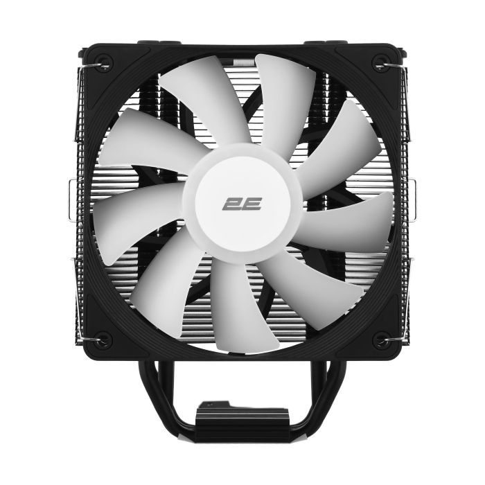 2E GAMING CPU cooler Air Cool ACN120B-ARGB, LGA1851, 1700, 1200, 115x, 1366, AM5, AM4, AM3, AM3+, 4pin PWM, 3pin +5VARGB, TDP 180W