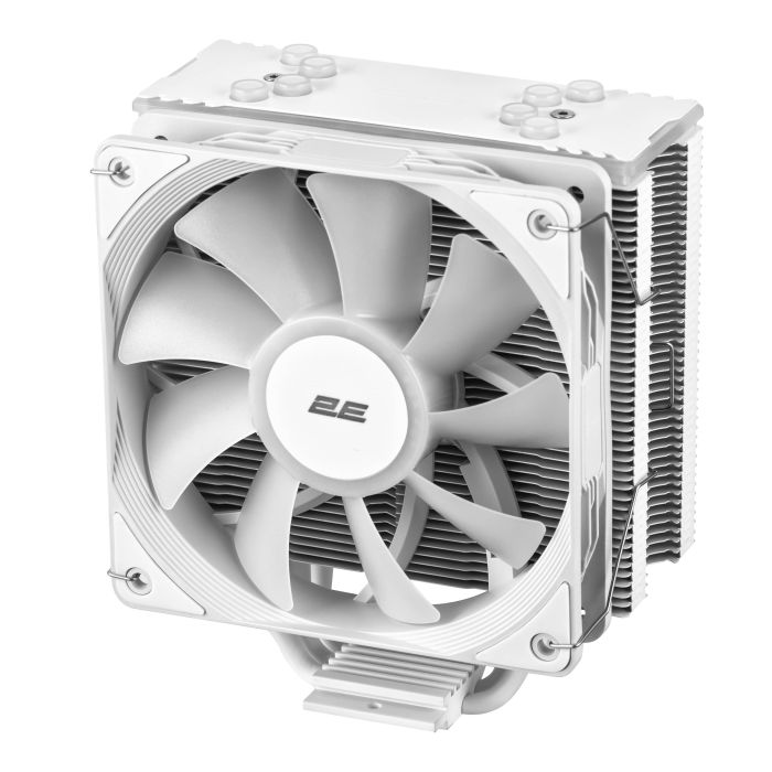 Процесорний кулер 2E GAMING Air Cool ACN120W-ARGB, LGA1851, 1700, 1200, 115x, 1366, AM5, AM4, AM3, AM3+, AM2 ,AM2+, FM2, FM1 4pin PWM, 3pin +5VARGB, TDP 180W