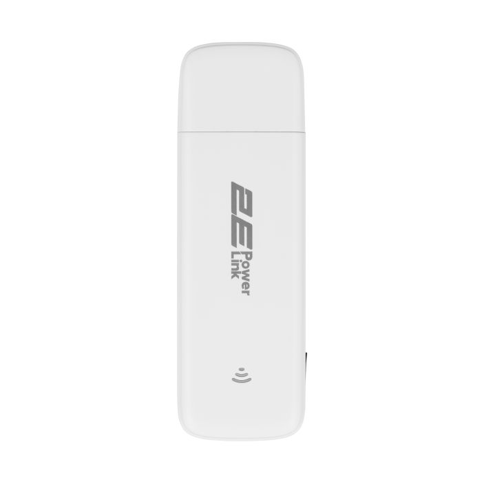 Мобильный маршрутизатор 2E PowerLink (MiFi-1 2024) LTE, Wi-Fi4, 1xUSB, 1xCRC9 белый