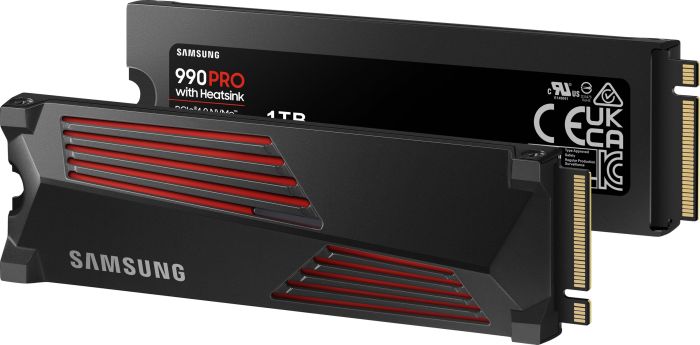 Накопитель SSD Samsung  M.2 1TB PCIe 4.0 990PRO + радиатор