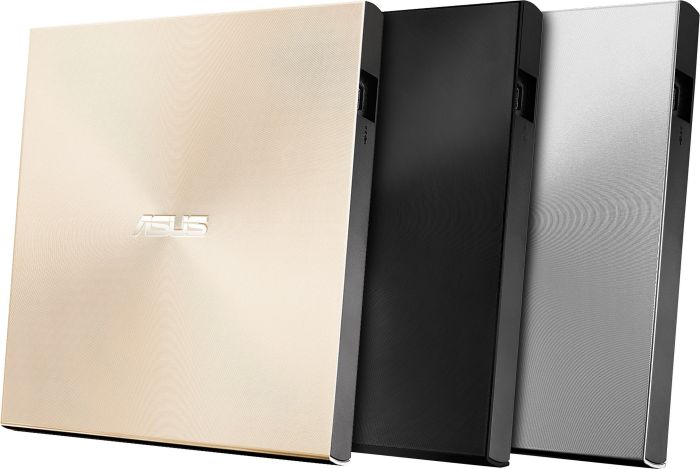 Привід оптичний портативний ASUS SDRW-08U9M-U DVD+-R/RW burner M-DISC USB2.0 Slim срібний Retail Box