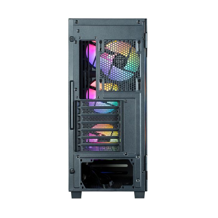 Корпус Zalman S5 Neo без БП, 1xUSB3.1, 1xUSB2.0, 4x120мм FRGB, VGA 390мм, LCS ready, TG Side Panel, ATX, чёрный