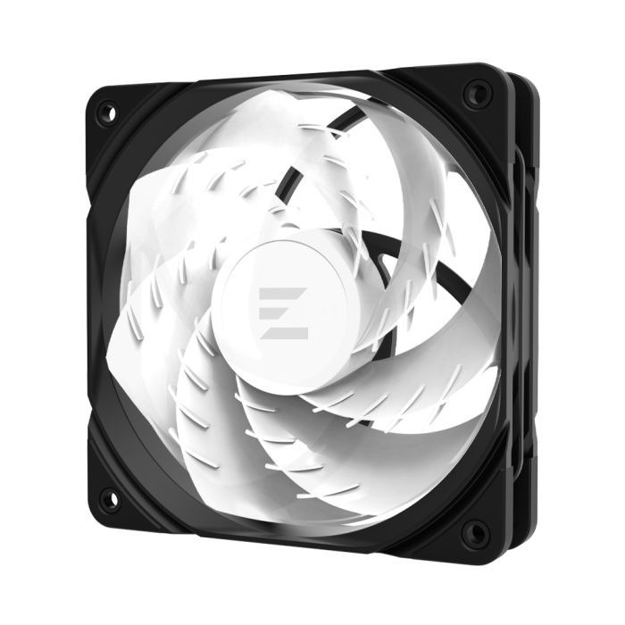Корпусный вентилятор Zalman AF120R ARGB 120мм, 800-1500rpm, 4pin, PWM, 3pin+5VARGB, 24,3dBa, чёрный