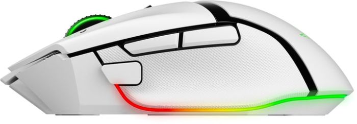Razer Mouse Basilisk V3 Pro 35K, RGB, USB-A/WL/BT, white