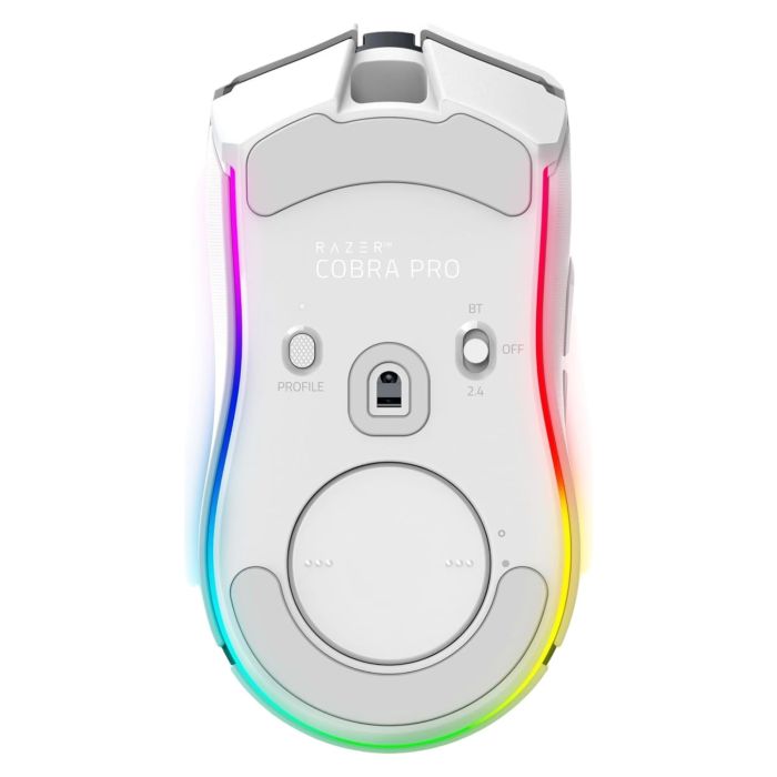 Razer Mouse Cobra Pro, RGB, USB-A/WL/BT, white
