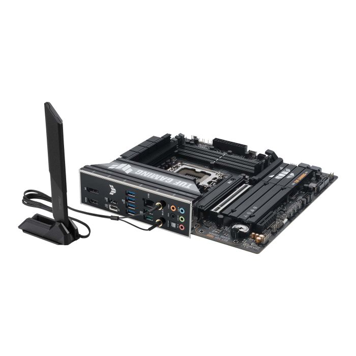 Материнcкая плата ASUS TUF GAMING B860M-PLUS WIFI s1851 B860 4xDDR5 M.2 DP HDMI USB Type-C Wi-Fi BT mATX