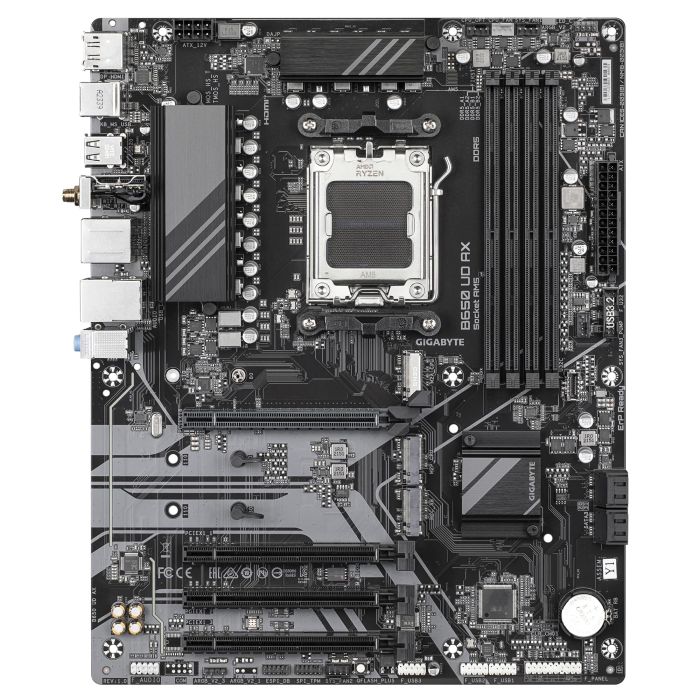GIGABYTE Motherboard B650 UD AX sAM5 B650 4xDDR5 M.2 HDMI DP ATX