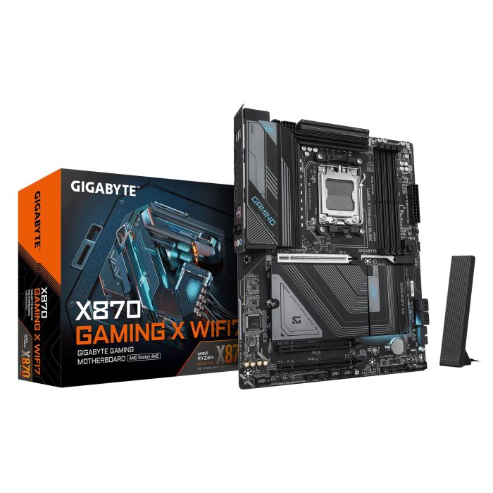 GIGABYTE Motherboard X870 GAMING X WIFI7 sAM5 X870 4xDDR5 M.2 HDMI Type-C ATX