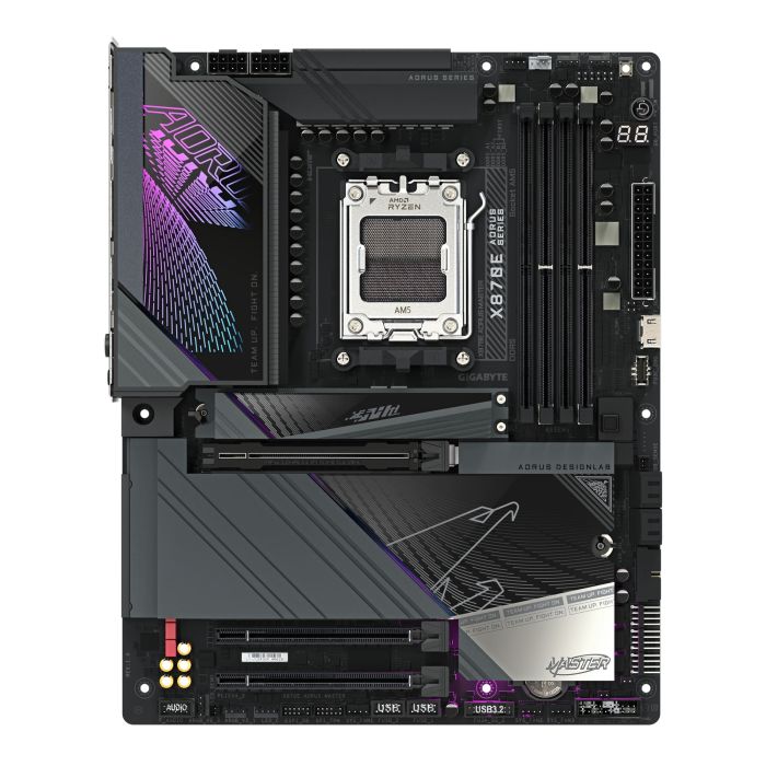 GIGABYTE Motherboard X870E AORUS MASTER sAM5 X870 4xDDR5 M.2 HDMI Typc-C ATX
