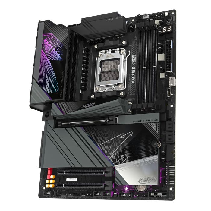 GIGABYTE Motherboard X870E AORUS MASTER sAM5 X870 4xDDR5 M.2 HDMI Typc-C ATX