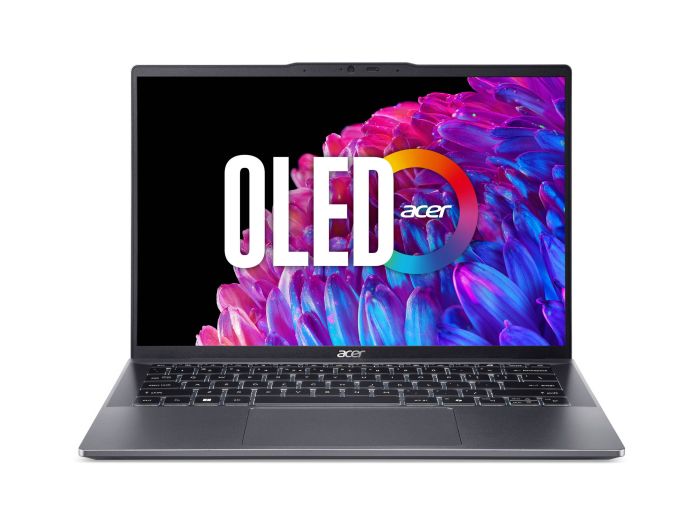 Ноутбук Acer Swift Go 14 SFG14-63 14" 2.8K OLED, AMD R5-8645HS, 16GB, F512GB, UMA, Win11, серый