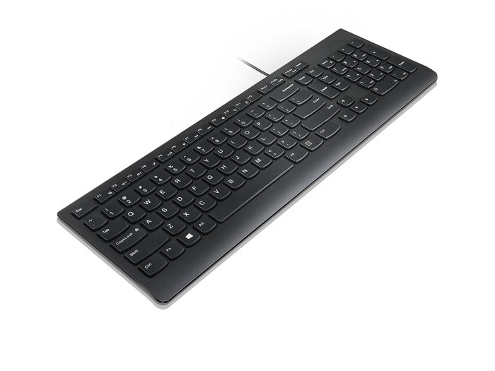 Lenovo Essential Wired Keyboard (Black) - Ukraine