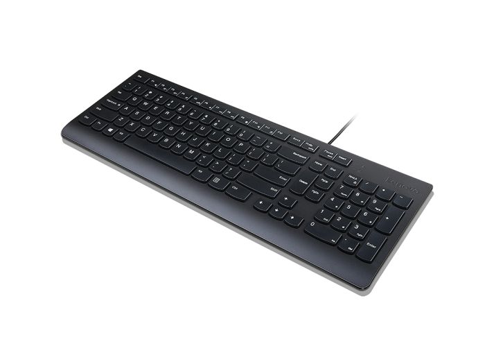 Lenovo Essential Wired Keyboard (Black) - Ukraine