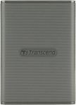 Портативний SSD Transcend 2TB USB 3.2 Gen 2x2 Type-C ESD360C R2000/W2000MB/s Сірий