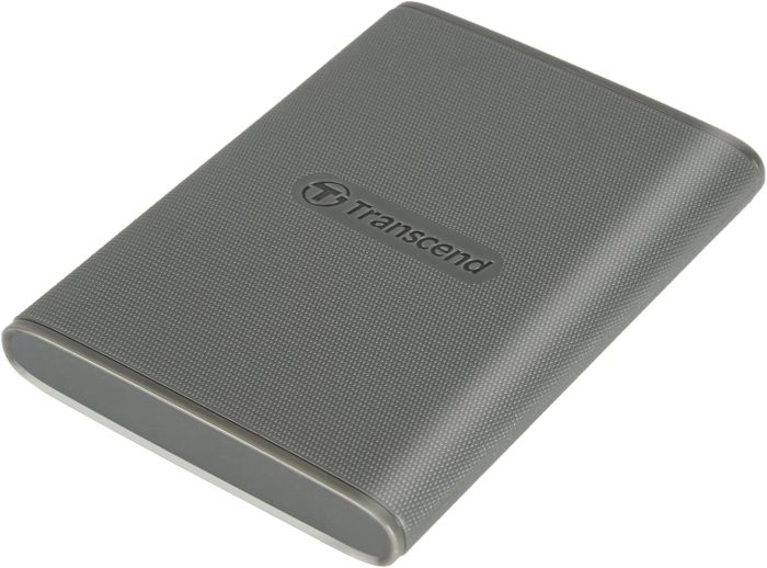 Портативний SSD Transcend 1TB USB 3.2 Gen 2x2 Type-C ESD360C R2000/W2000MB/s Сірий