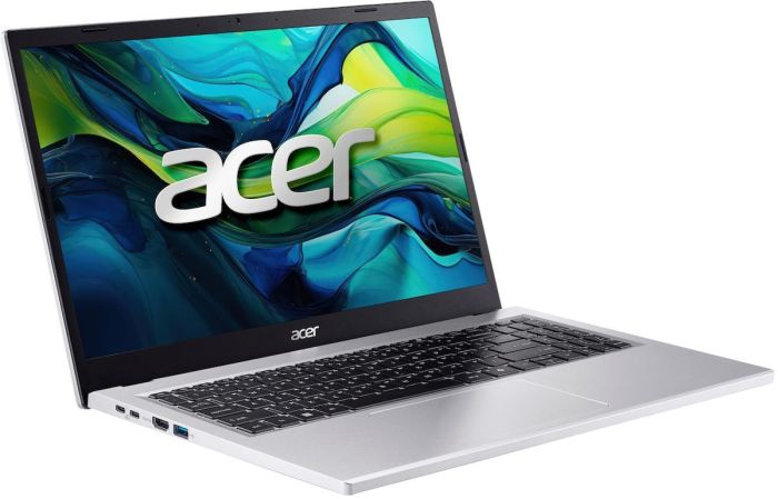 Ноутбук Acer Aspire Go AG15-41P 15.6" FHD IPS, AMD R5-7535HS, 16GB, F1TB, UMA, Lin, сріблястий