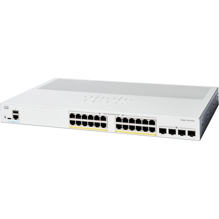 Коммутатор Cisco Catalyst 1200 24xGE, PoE, 4x10G SFP+
