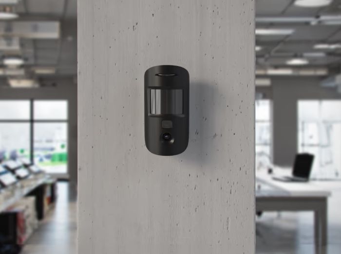 Датчик руху з покращеною фотофіксацією Ajax HDR MotionCam, Jeweller, бездротовий, чорний