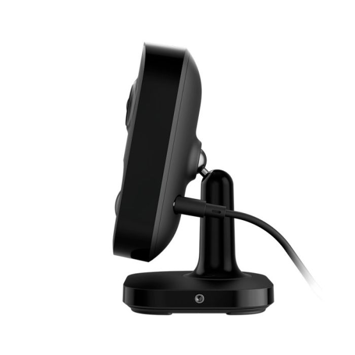 Камера відеоспостереження Ajax IndoorCam, внутрішня, 4мп, 110° вертикальний 60° горизонтальний, іч 8м, штучний інтелект, wi-fi, чорна