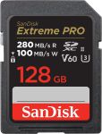 Карта пам'яті SanDisk SD  128GB C10 UHS-II U3 R280/W100MB/s Extreme Pro V60