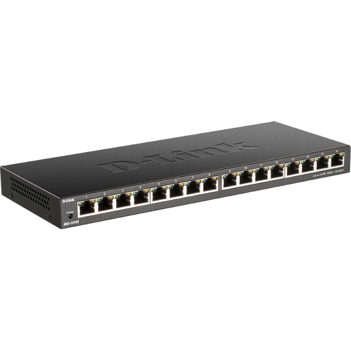 Switch  16xGE Unmanaged D-Link DGS-1016S