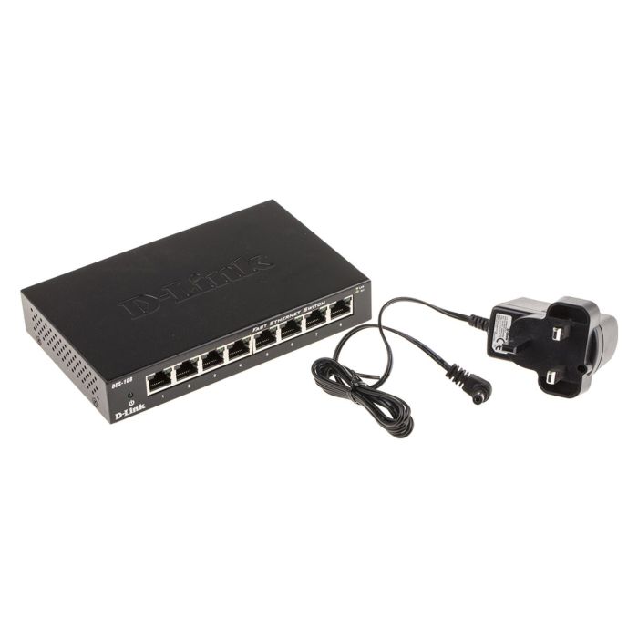 Switch  8xGE Unmanaged D-Link DGS-108