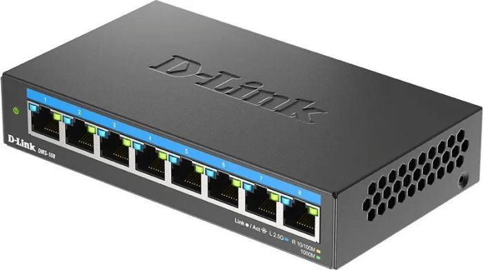 Switch  8x2.5GE Unmanaged D-Link DMS-108