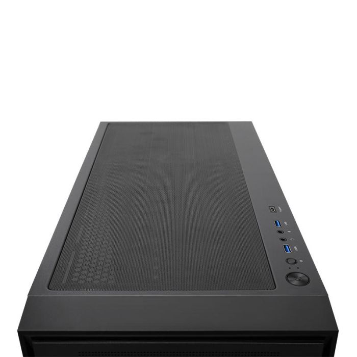 Корпус CHIEFTEC Gaming Night Hunter, без БЖ, 2xUSB3.0, 1xUSB3.2 Gen2 Type-C, 4x140мм, VGA 425мм, LCS ready, TG Side panel, EATX, чорний
