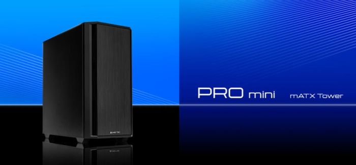 Корпус CHIEFTEC Pro Mini, без БЖ, 1xUSB3.0, 1xUSB2.0, 1xUSB Type-C, 1x120мм, Sound insulated panels, VGA 330мм, LCS ready, mATX, чорний