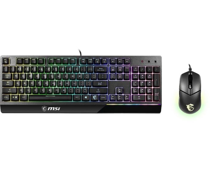 Комплект клавіатура та миша MSI Vigor GK30 COMBO UA USB, EN/UKR/RU, RGB