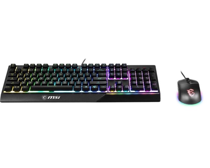 Комплект клавіатура та миша MSI Vigor GK30 COMBO UA USB, EN/UKR/RU, RGB