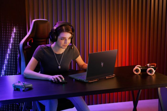 Ноутбук Acer Nitro 14 AN14-41 14.5" WQXGA IPS, AMD R7-8845HS, 32GB, F1TB, NVD4060-8, Lin, черный