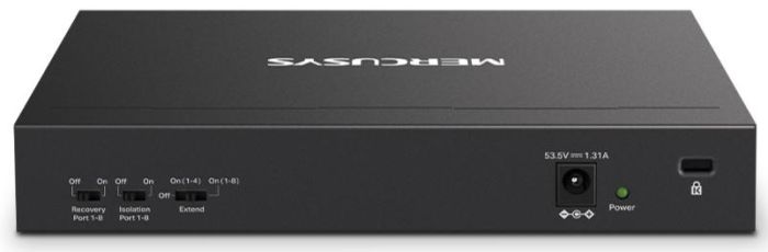 Комутатор MERCUSYS  10xFE (8xPoE), 65Вт, Некерований Mercusys MS110P