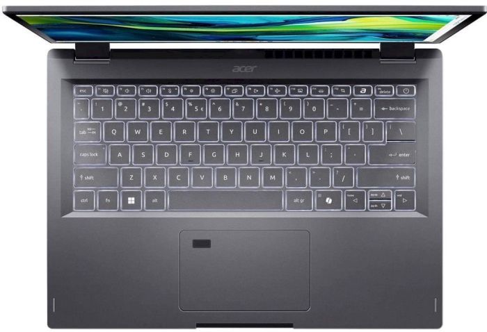 Ноутбук Acer Aspire Spin 14 ASP14-52MTN 14" WUXGA IPS Touch, Intel U7-155U, 32GB, F1TB, UMA, Win11, серый