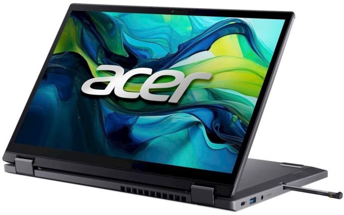 Ноутбук Acer Aspire Spin 14 ASP14-52MTN 14" WUXGA IPS Touch, Intel U7-155U, 32GB, F1TB, UMA, Win11, серый