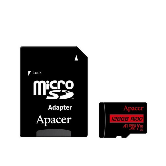 Apacer microSD 128GB C10 UHS-I R100MB/s + SD