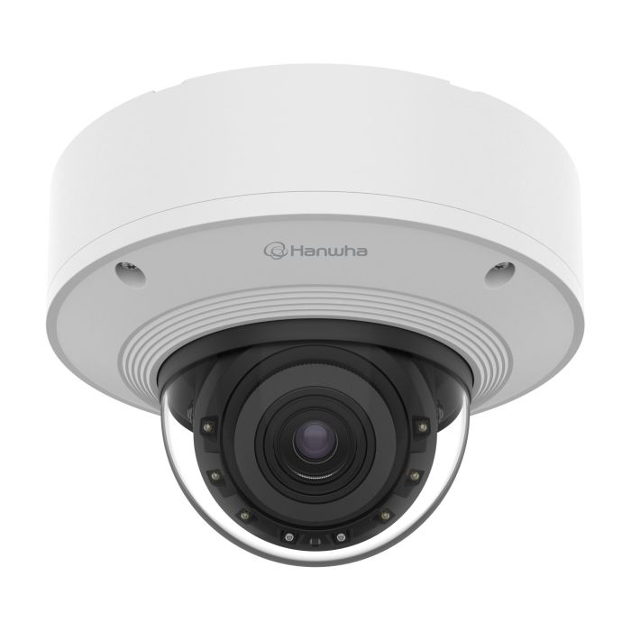 Камера IP Hanwha , 2MP, Dome, 4.38-9.33mm AVF, f/1.3-2.15, IR40m, DC 12V/PoE+, IP66/IP67/IP6K9K, IK10+, NEMA4X Samsung Hanwha Techwin PNV-A6081R