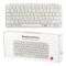 Клавиатура мембраная Keychron B1 Pro, USB/WL/BT, ivory white