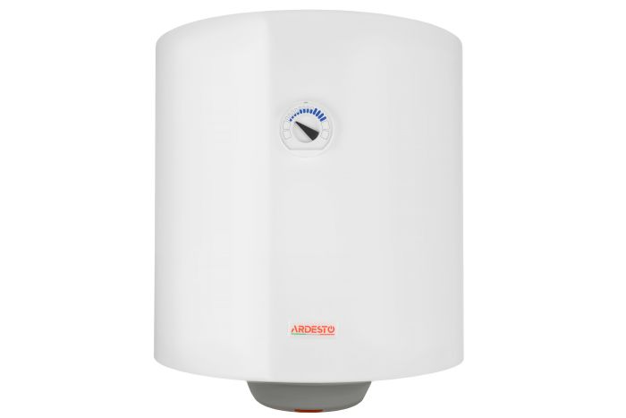 Electric water heater. ARDESTO NEU NTS 50 V 1.5K EU2 round, 50l, 1.5kW, mechanical control, C, Italy, white