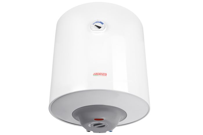 Electric water heater. ARDESTO NEU NTS 50 V 1.5K EU2 round, 50l, 1.5kW, mechanical control, C, Italy, white