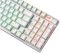Клавіатура механічна ASUS ROG Strix Scope II, 96key, NX Snow, USB-A/WL/BT, EN, RGB, білий