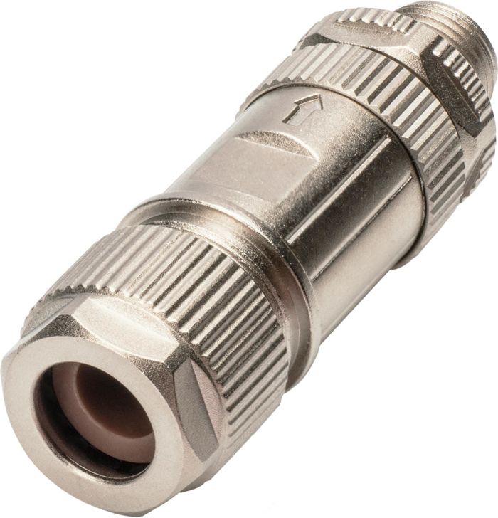 Коннектор DIGITUS CАТ 6A M12 M, X-coded, STP, IP67