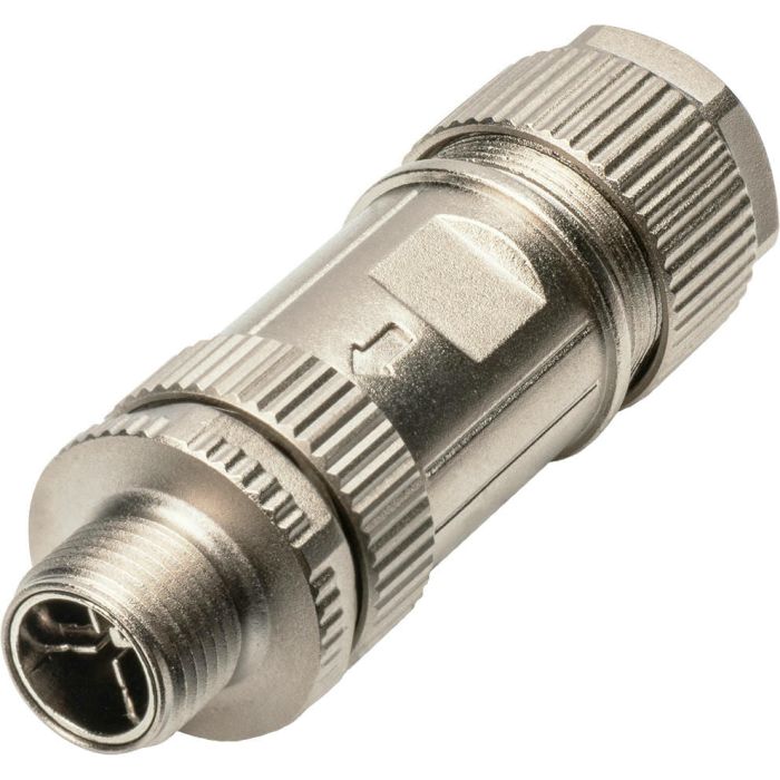 Коннектор DIGITUS CАТ 6A M12 M, X-coded, STP, IP67