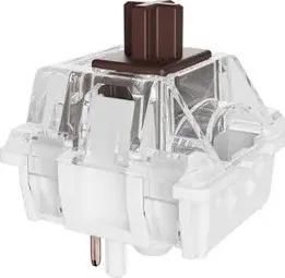 Клавиатура механическая Lemokey  P1 Pro 84Key, Keychron Super Brown, WL/BT/USB-A, QMK/VIA, Hot-Swap, EN/UKR, RGB,  Knob, Space Silver