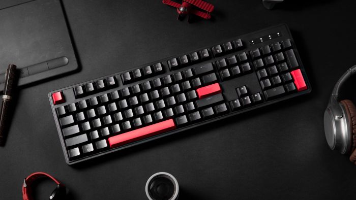 Клавиатура механическая Lemokey  X3 104Key, Keychron Red, USB-A, QMK/VIA, Hot-Swap, EN/UKR, RGB, чорний