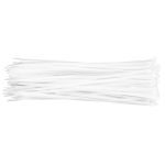 Хомут-стяжка Neo Tools, 75шт, пластик, 4.8x370мм, білий